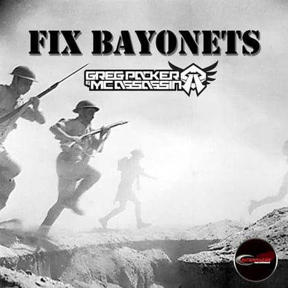 Fix Bayonets album by Greg Packer - Drum and Bass Cover Art