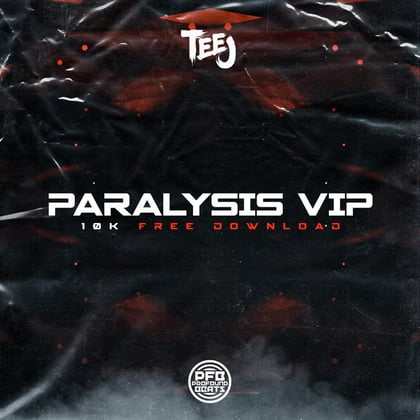 Paralysis VIP album by Teej - Drum and Bass Cover Art