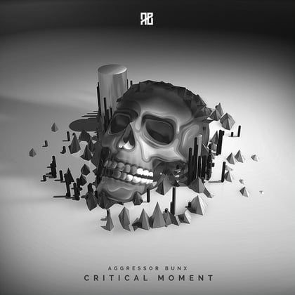 Critical Moment album by Agressor Bunx - Drum and Bass Cover Art