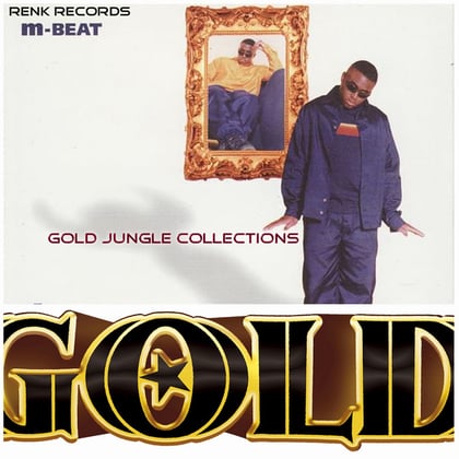 Renk Records M-Beat (Gold Jungle Collections) album by M-Beat - Drum and Bass Cover Art