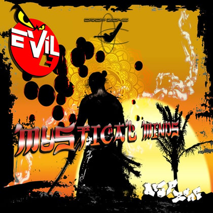 Mystical Minds album by Evil E - Drum and Bass Cover Art