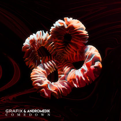 Comedown album by Grafix & Andromedik - Drum and Bass Cover Art