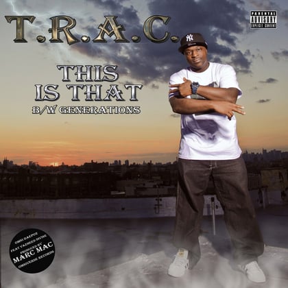 This Is That album by T.R.A.C. - Drum and Bass Cover Art