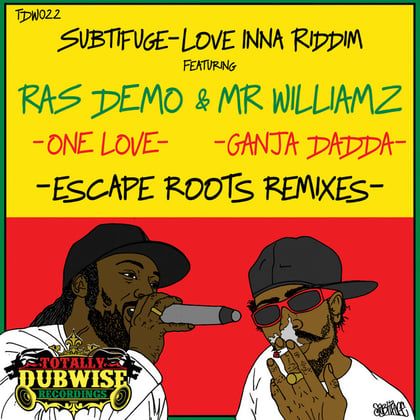 Love Inna Riddim album by Subtifuge - Drum and Bass Cover Art
