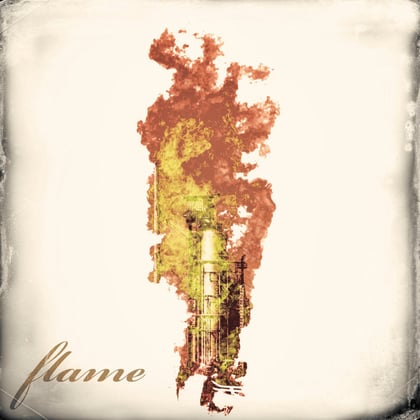 Flame album by T. Power - Drum and Bass Cover Art