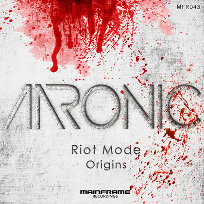 Riot Mode / Origins album by Aaronic - Drum and Bass Cover Art