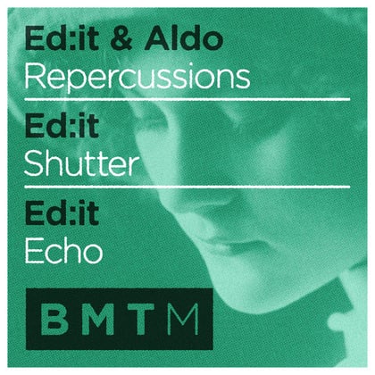 Repercussions / Shutter / Echo album by Ed:it - Drum and Bass Cover Art