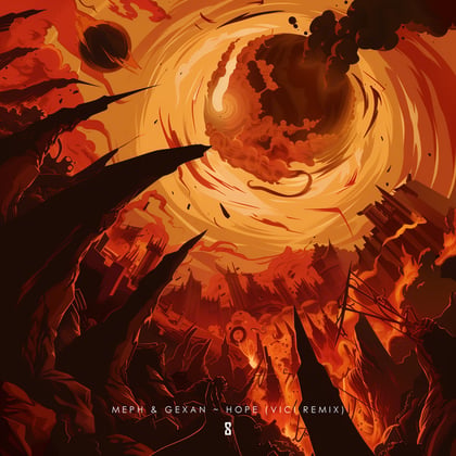 Hope (Vici Remix) album by Vici - Drum and Bass Cover Art