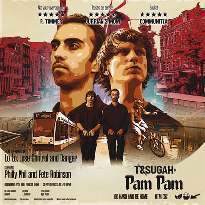 Pam Pam album by T & Sugah - Drum and Bass Cover Art