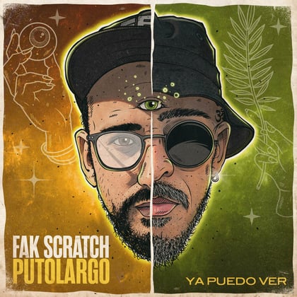 Ya Puedo Ver album by Fak Scratch - Drum and Bass Cover Art