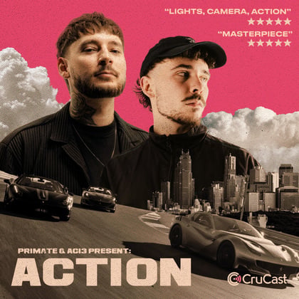 Action album by AC13 - Drum and Bass Cover Art