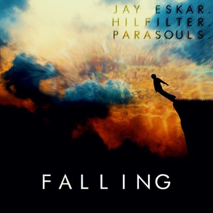 Falling (feat. Parasouls) [Radio Edit] album by Macky Gee, Jay Eskar & Hilfilter - Drum and Bass Cover Art