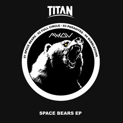 Space Bears - EP album by AKOV - Drum and Bass Cover Art