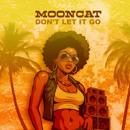 Don't let it go album by Mooncat - Drum and Bass Cover Art