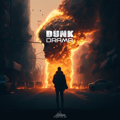 Drama album by Dunk - Drum and Bass Cover Art