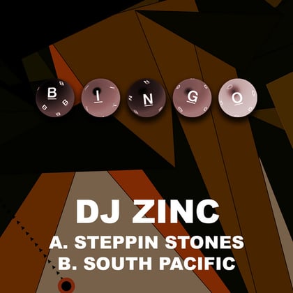 Steppin Stones / South Pacific album by DJ Zinc - Drum and Bass Cover Art