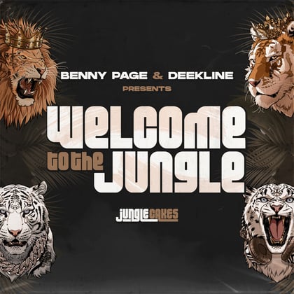 Benny Page & Deekline Present: Welcome To The Jungle album by Benny Page & Deekline - Drum and Bass Cover Art