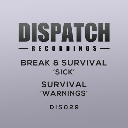 Sick / Warnings album by Lenzman, Break & Survival - Drum and Bass Cover Art