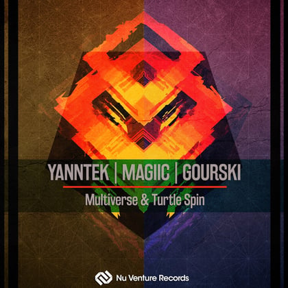 Multiverse / Turtle Spin album by Gourski - Drum and Bass Cover Art