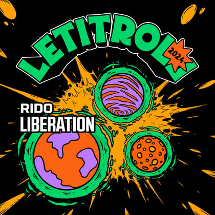 Liberation album by Rido - Drum and Bass Cover Art