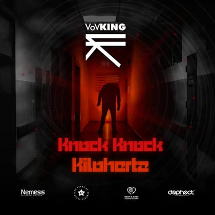 Knock Knock / Kilohertz album by VovKING - Drum and Bass Cover Art