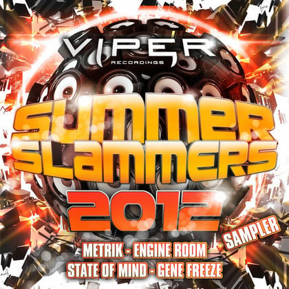 Drum & Bass Summer Slammers: 2012 Sampler album by Metrik - Drum and Bass Cover Art
