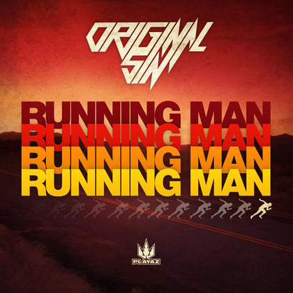 Running Man EP album by Original Sin - Drum and Bass Cover Art