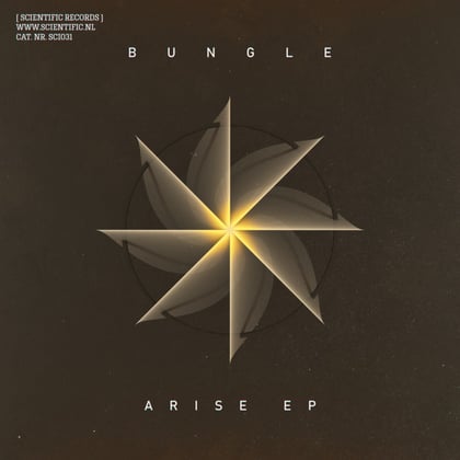 Arise EP album by Bungle - Drum and Bass Cover Art