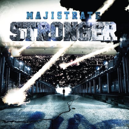 Stronger album by Majistrate - Drum and Bass Cover Art