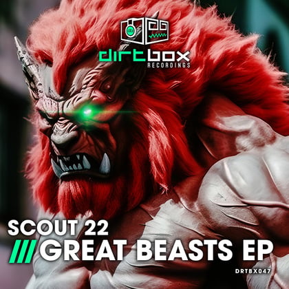 Great Beasts EP album by Scout 22 - Drum and Bass Cover Art