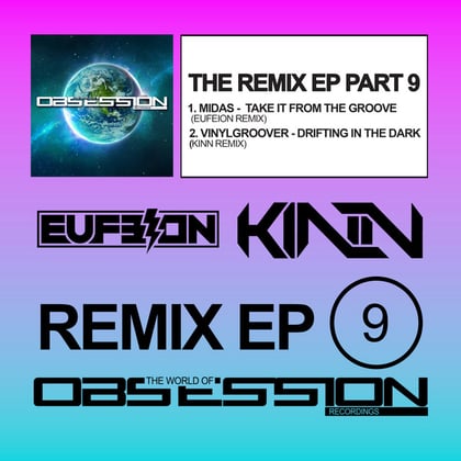 The Remix EP Part 9 album by Midas - Drum and Bass Cover Art