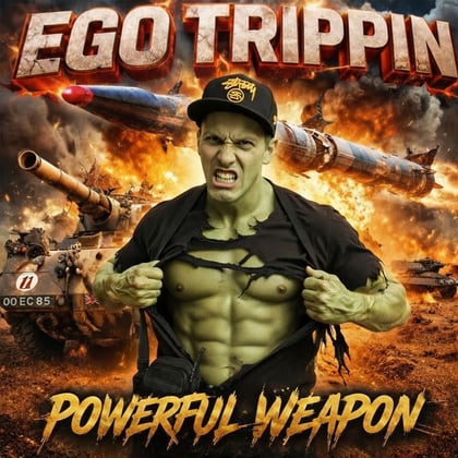 Powerful Weapon album by Ego Trippin - Drum and Bass Cover Art