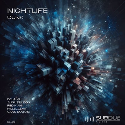 Nightlife album by Dunk - Drum and Bass Cover Art