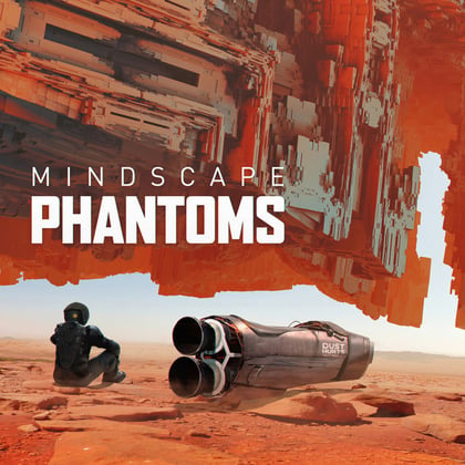 Phantoms album by Mindscape - Drum and Bass Cover Art