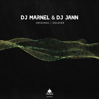 Original album by DJ Marnel - Drum and Bass Cover Art