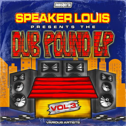 Speaker Louis Presents The Dub Pound LP Vol.3 album by Benny Page - Drum and Bass Cover Art