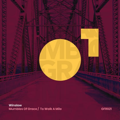 Mumbles of Grace album by Winslow - Drum and Bass Cover Art