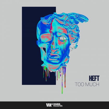 Too Much album by HEFT - Drum and Bass Cover Art