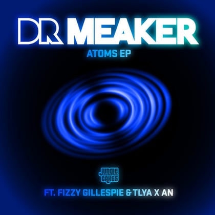 Atoms EP album by Dr Meaker & Fizzy Gillespie - Drum and Bass Cover Art