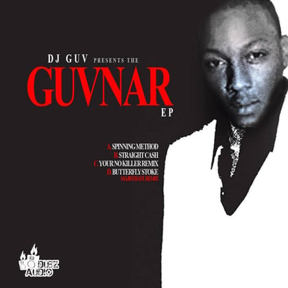 The Guvnar album by Dj Guv - Drum and Bass Cover Art