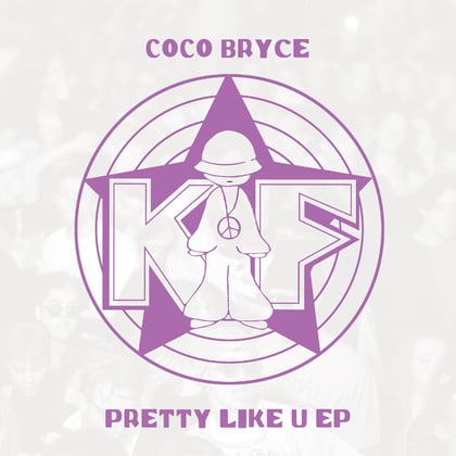 Pretty Like U album by Coco Bryce - Drum and Bass Cover Art