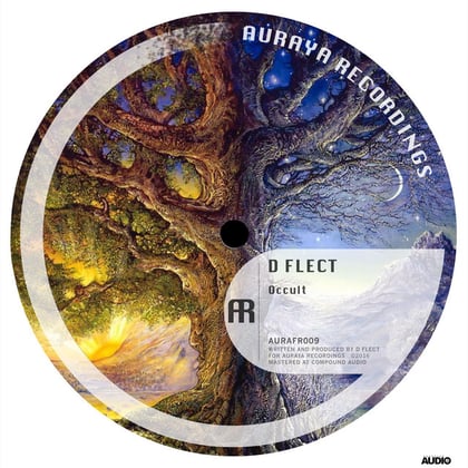 Occult album by D Flect - Drum and Bass Cover Art