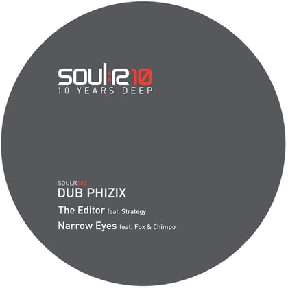 The Editor EP album by Dub Phizix - Drum and Bass Cover Art