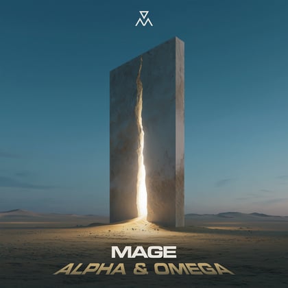 Alpha & Omega album by Mage - Drum and Bass Cover Art