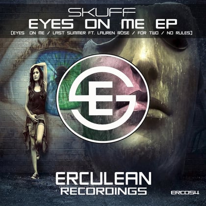 Eyes On Me EP album by Skuff - Drum and Bass Cover Art