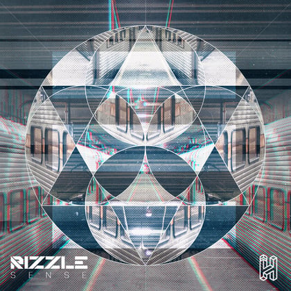 Sense album by Rizzle - Drum and Bass Cover Art