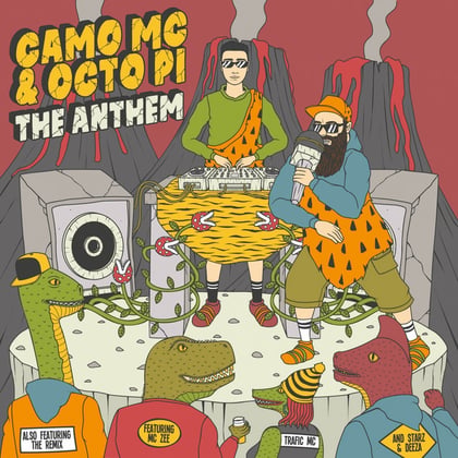 The Anthem album by Camo MC & Octo Pi - Drum and Bass Cover Art