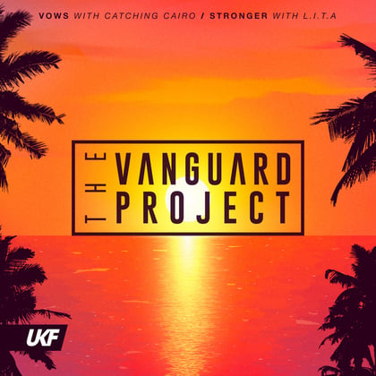 Vows / Stronger album by The Vanguard Project - Drum and Bass Cover Art