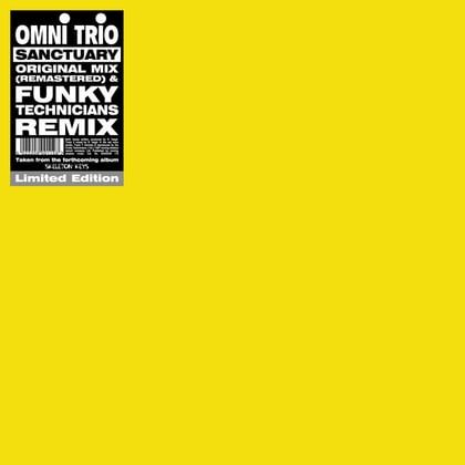 Sanctuary (Re-Mastered Mix) / Sanctuary (Funky Technicians Remix) album by Omni Trio - Drum and Bass Cover Art