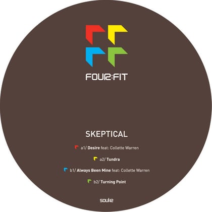 Fourfit EP 1 album by Skeptical - Drum and Bass Cover Art